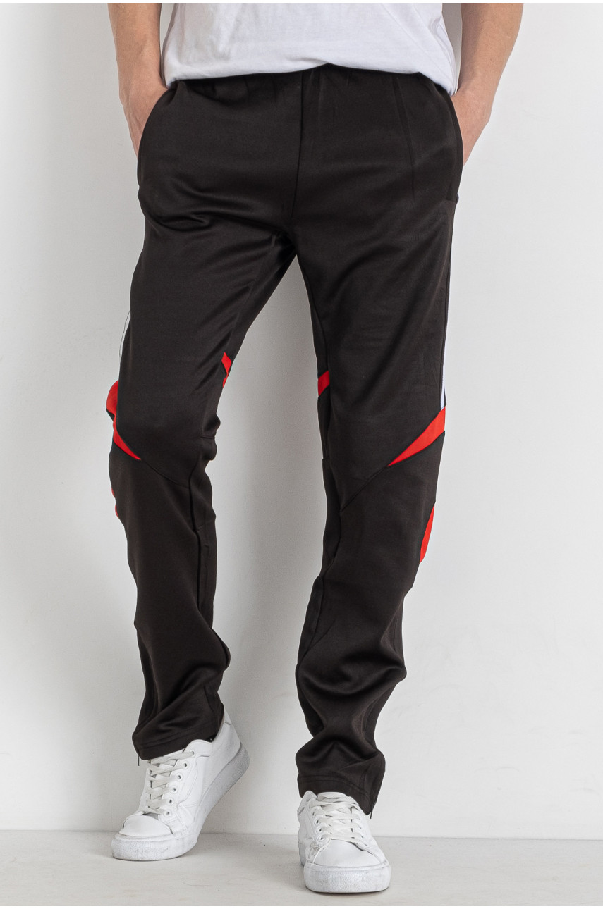 Спортивні штани підліткові для хлопчика чорного кольору К-310 179244