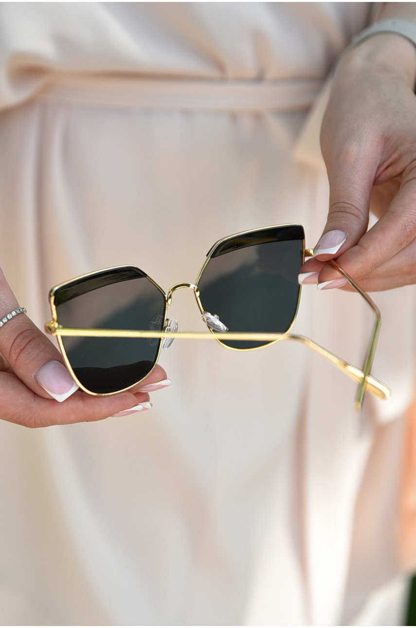 Окуляри жіночі золотистого кольору 8387 179327