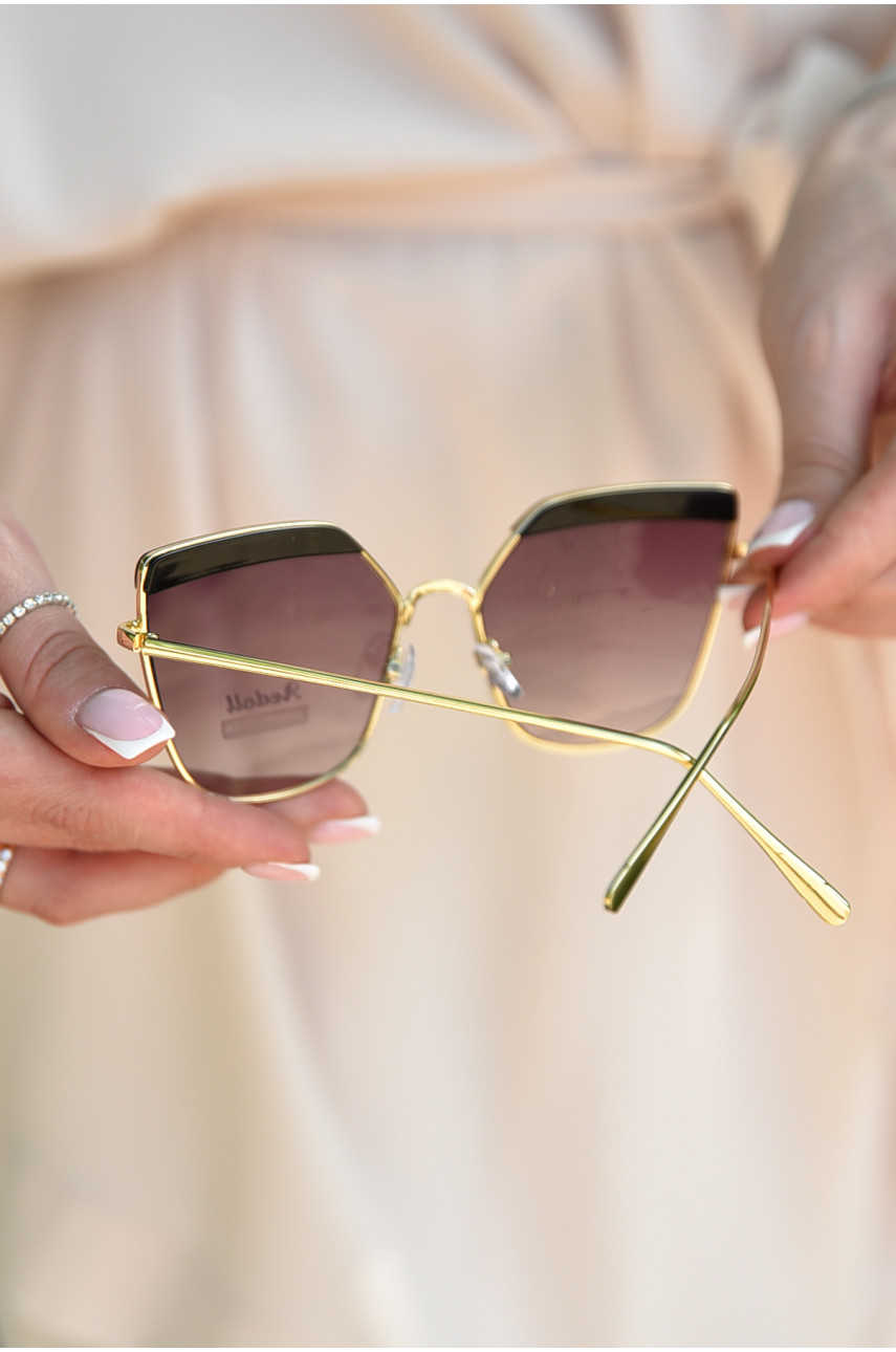 Окуляри жіночі золотистого кольору 8387 179330