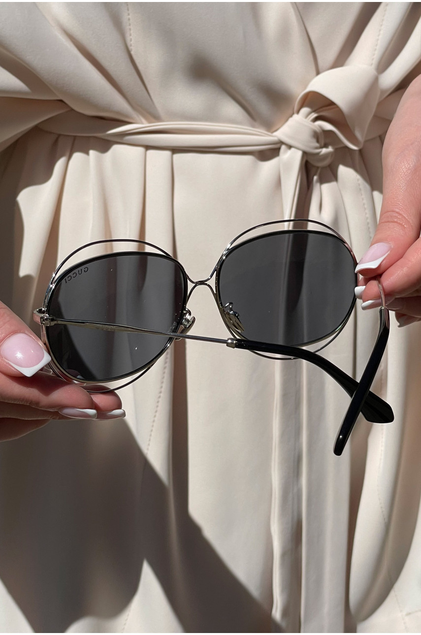 Окуляри жіночі сріблястого кольору 6201 179347