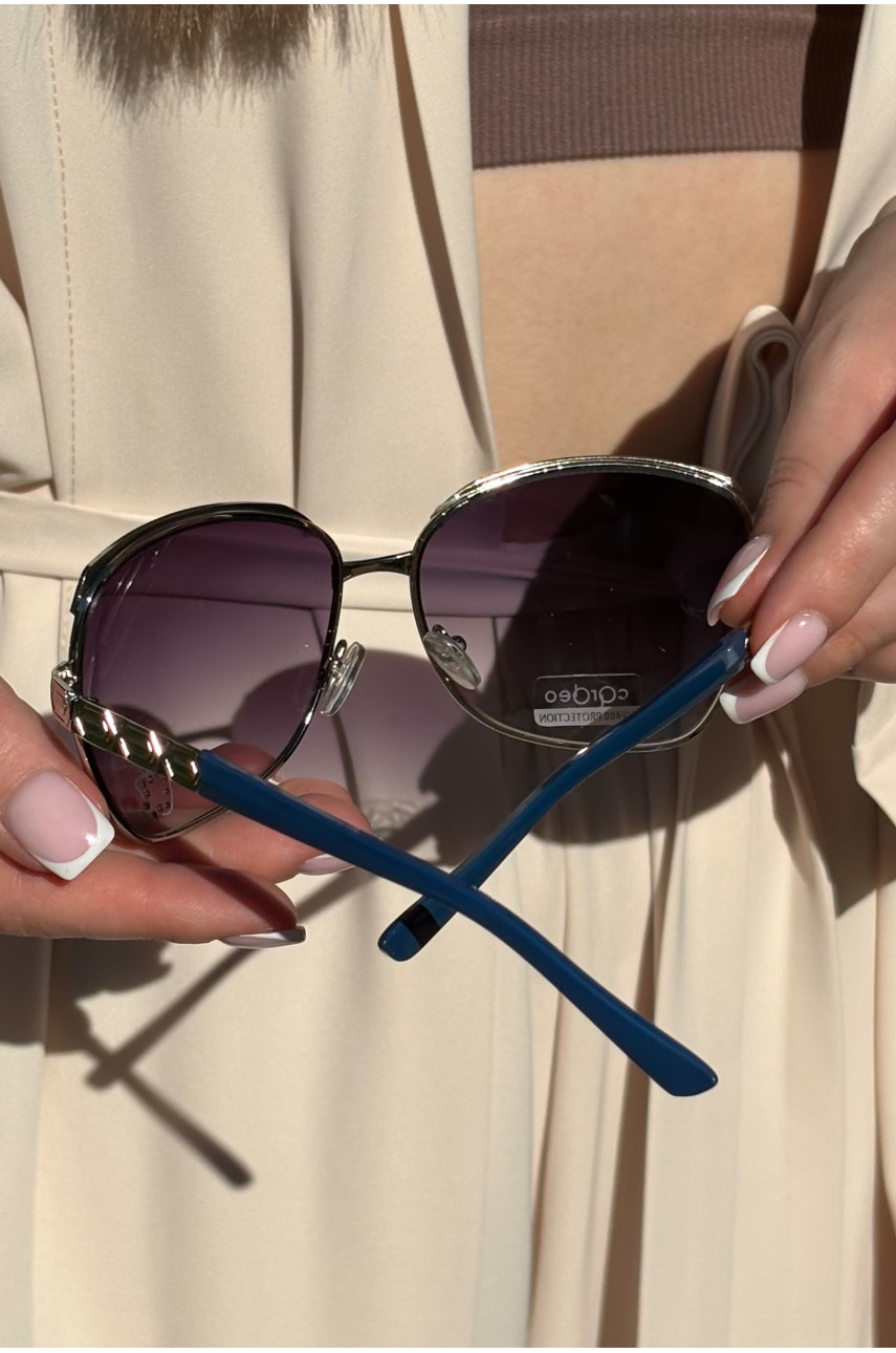 Окуляри жіночі синього кольору 3516 179388