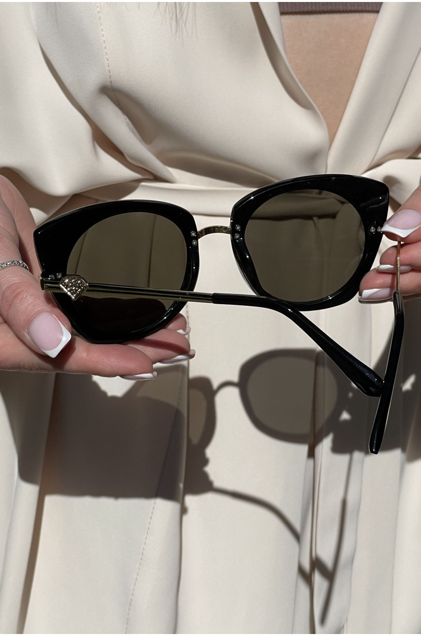 Очки женские черного цвета 3029 179402 Очки женские черного цвета 3029 179402