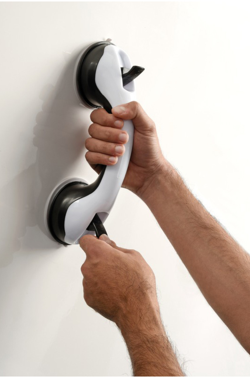 Ручка для ванної на вакуумних присосках Helping Handle 589 179601 Ручка для ванної на вакуумних присосках Helping Handle 589 179601