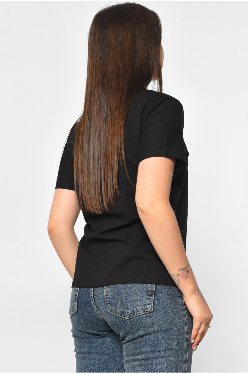 Футболка жіноча чорного кольору 2309 179693