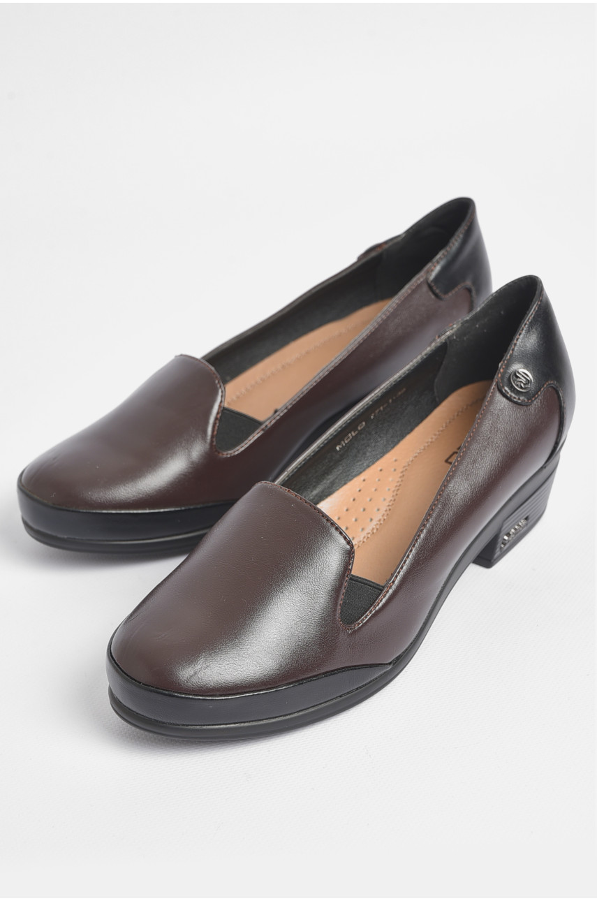 Туфли женские коричневого цвета 771-1 179785