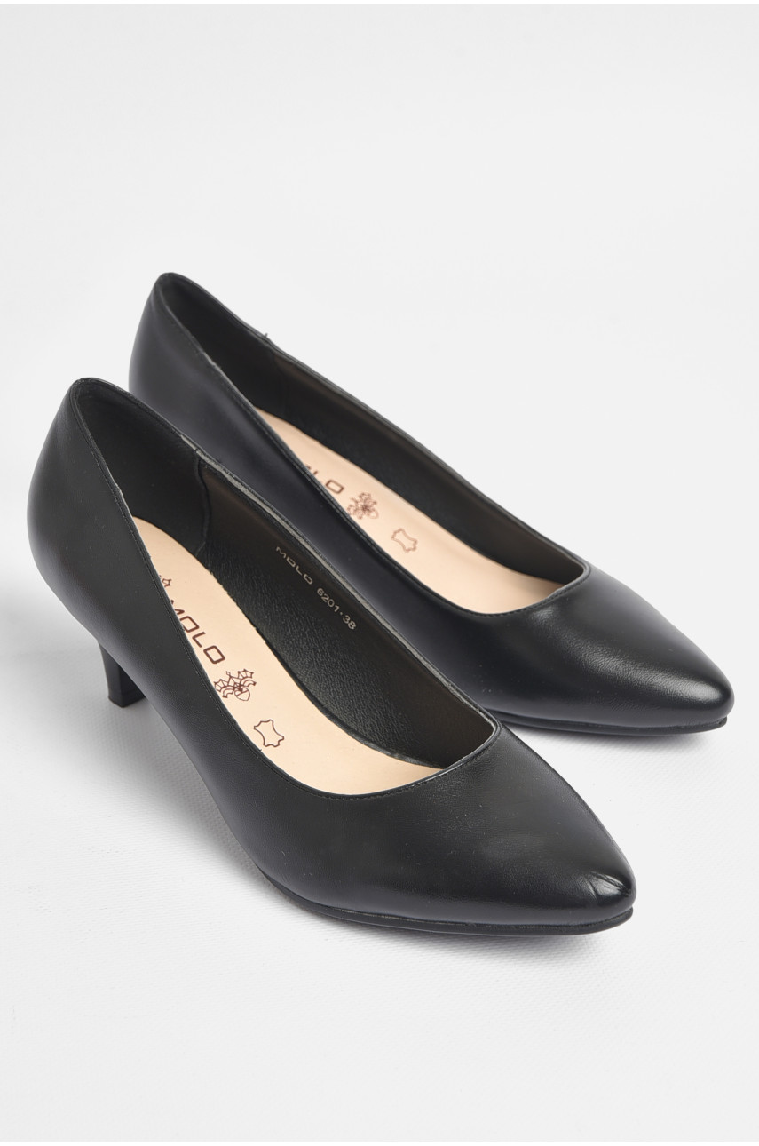 Туфли женские черного цвета 6201 179788