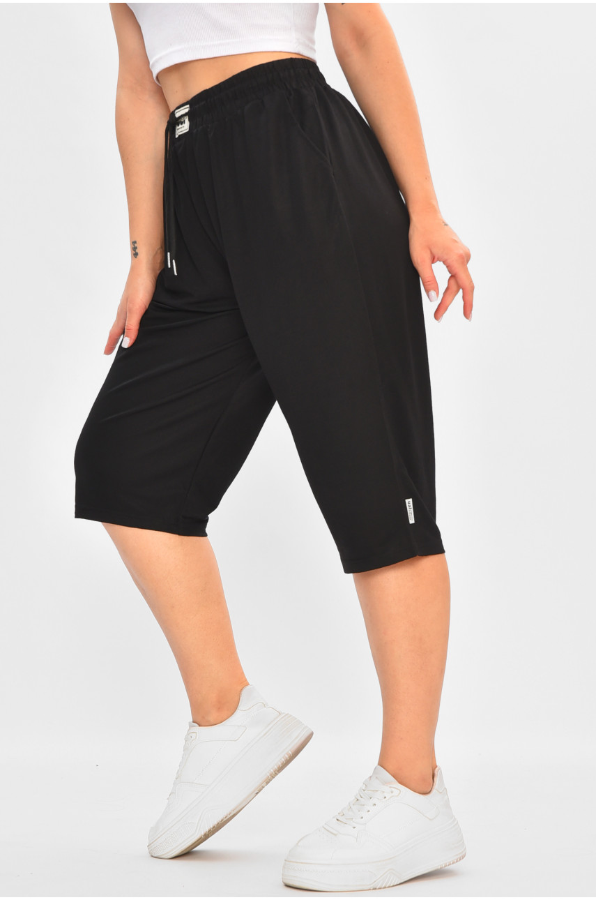 Бриджі жіночі батальні чорного кольору 2785 179853