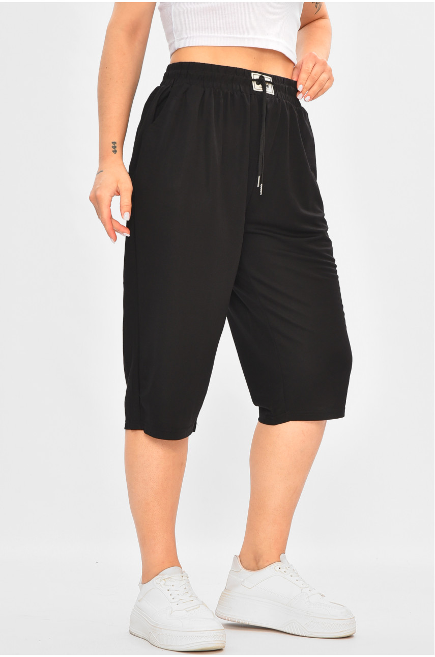 Бриджі жіночі батальні чорного кольору 2785 179853