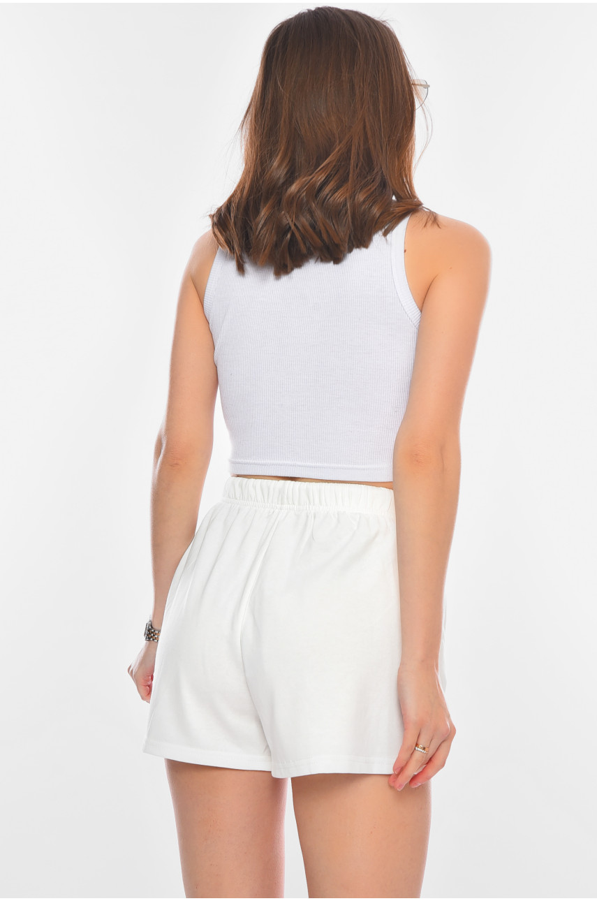 Шорти жіночі молочного кольору 3007 179933 Шорти жіночі молочного кольору 3007 179933