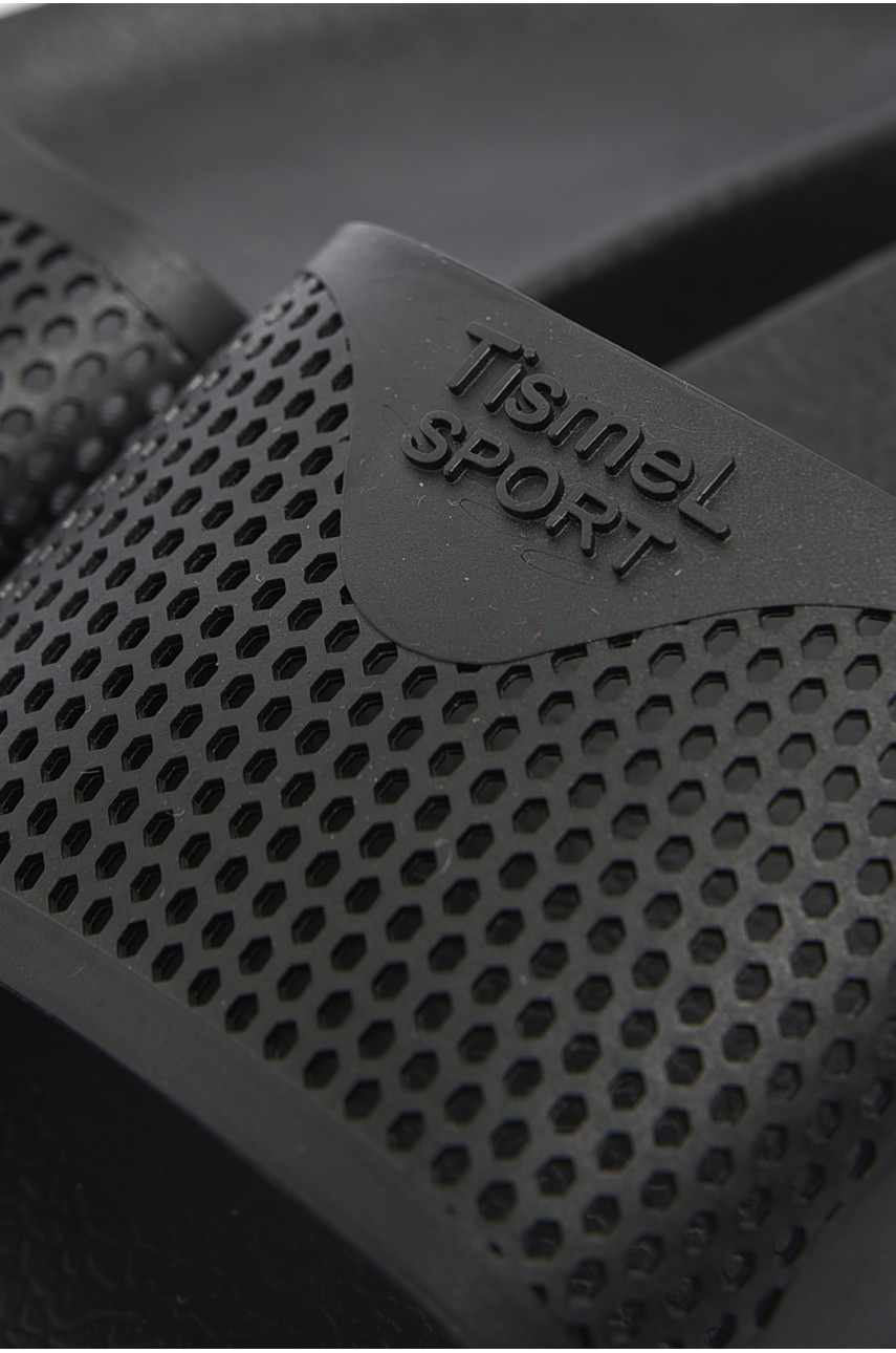 Шлепки детские для мальчика черного цвета 211 179954