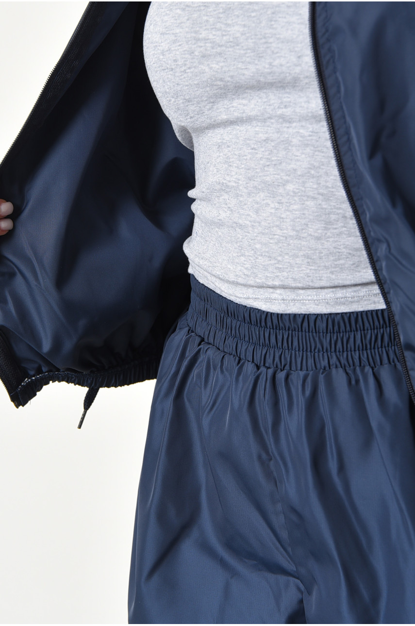 Костюм женский темно-синего цвета 756 179998 Костюм женский темно-синего цвета 756 179998