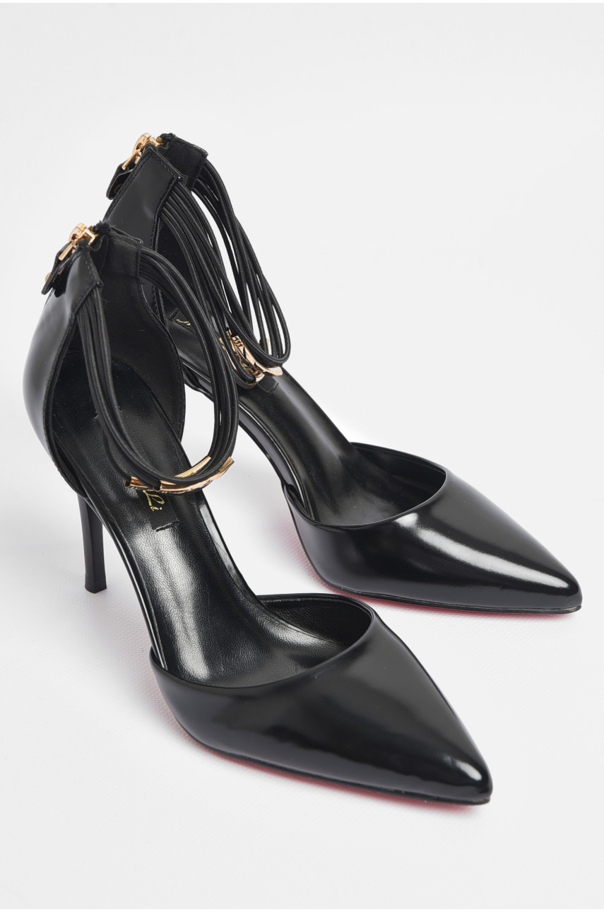 Туфли женские черного цвета 508-1 180055