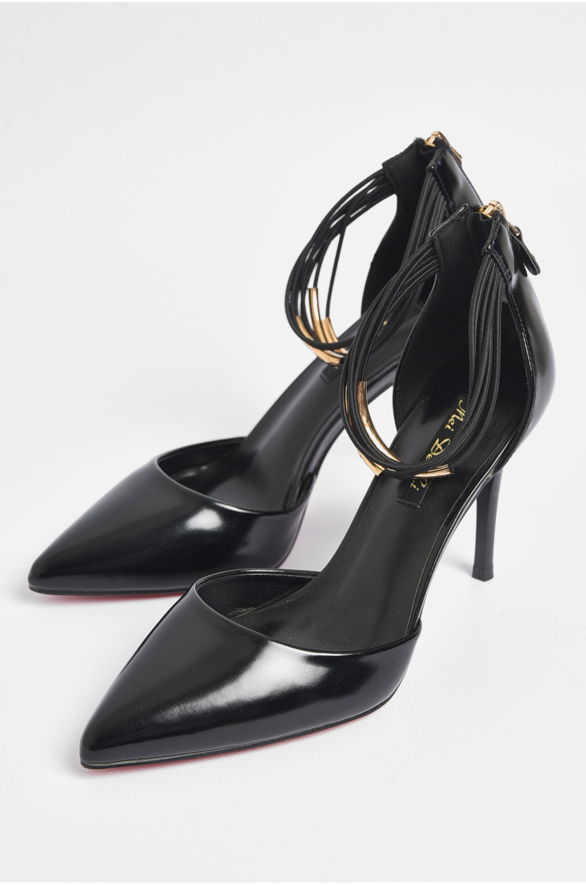 Туфлі жіночі чорного кольору 508-1 180055