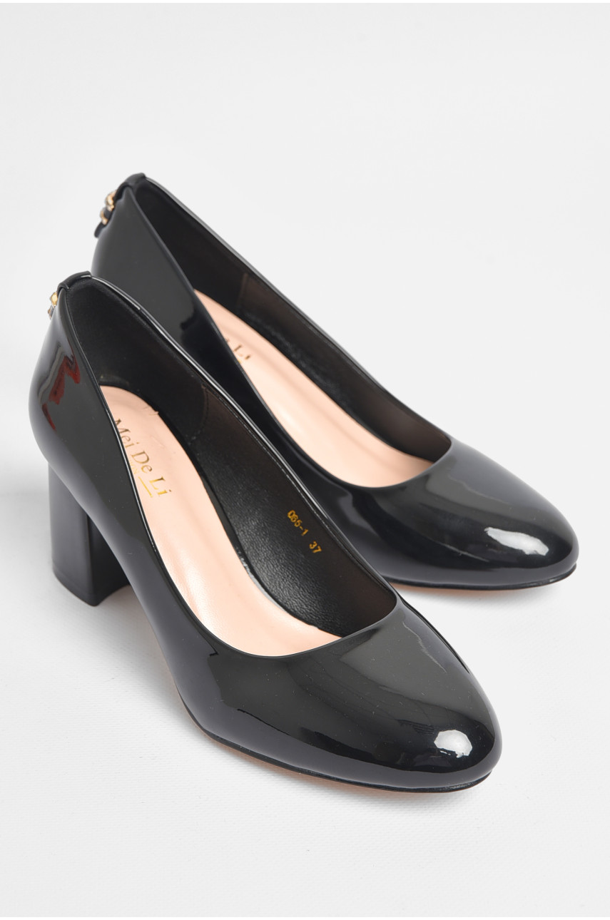 Туфли женские черного цвета 065-1 180062