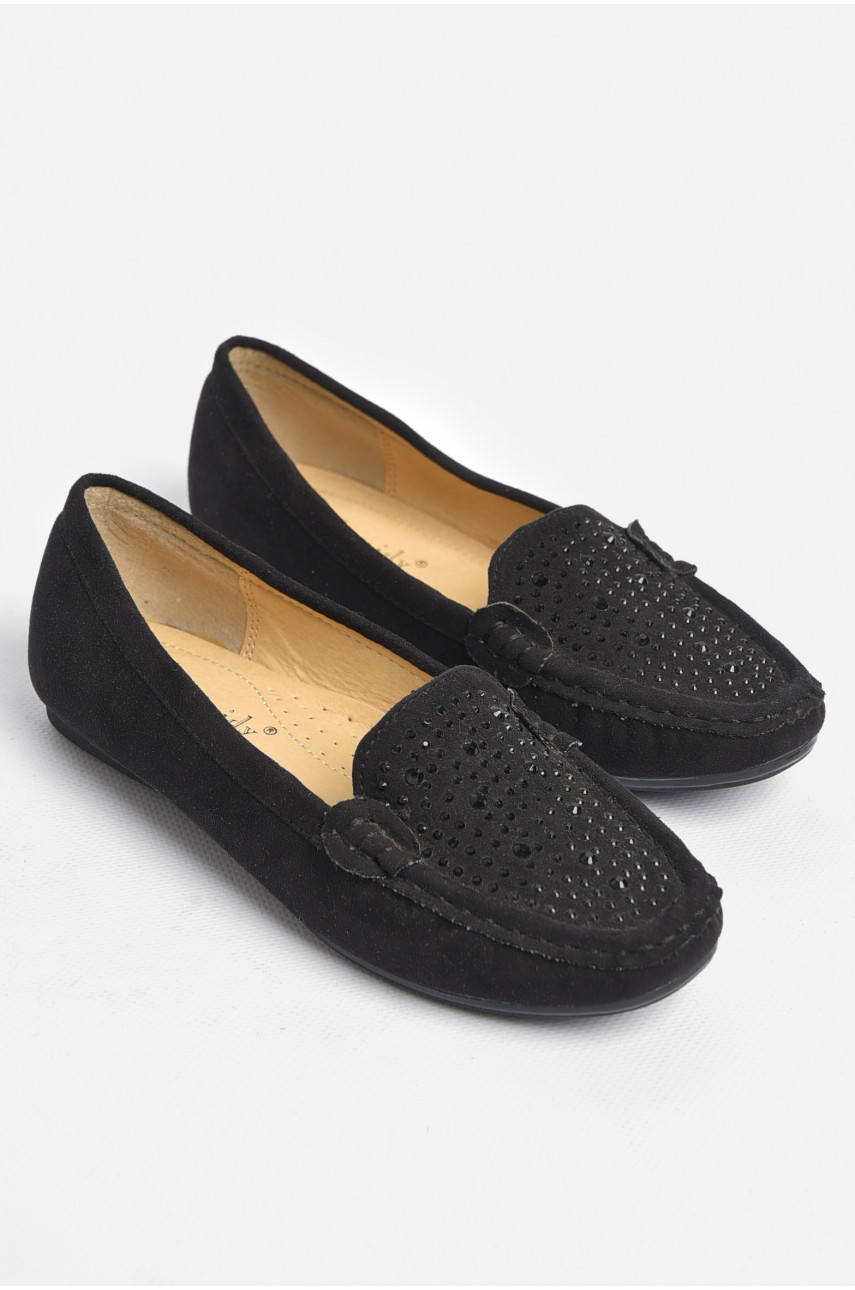 Туфли детские для девочки черного цвета 375-31 180155