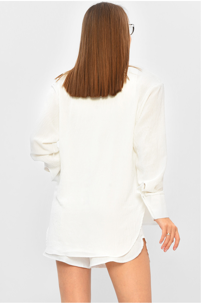 Костюм женский тройка белого цвета 2804 180225 Костюм женский тройка белого цвета 2804 180225