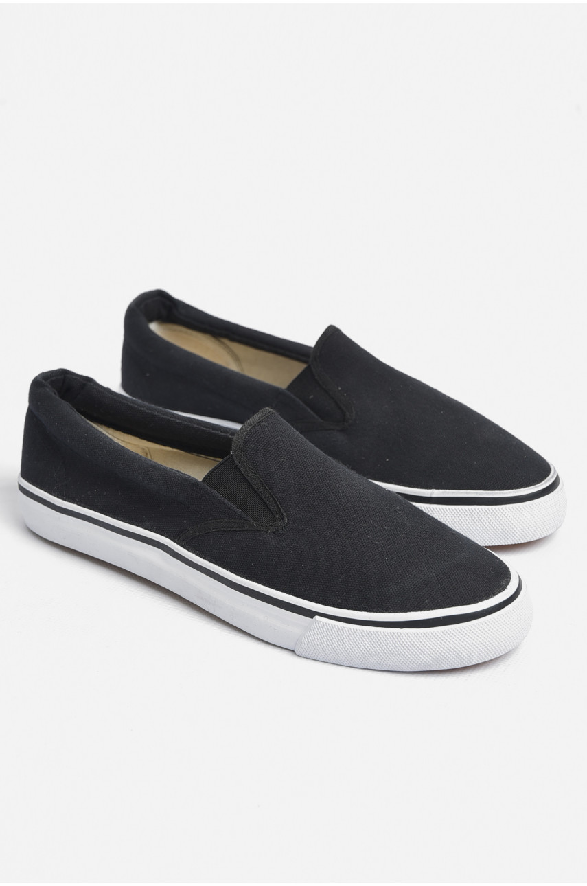 Сліпони чоловічі чорного кольору 094 180233 Сліпони чоловічі чорного кольору 094 180233