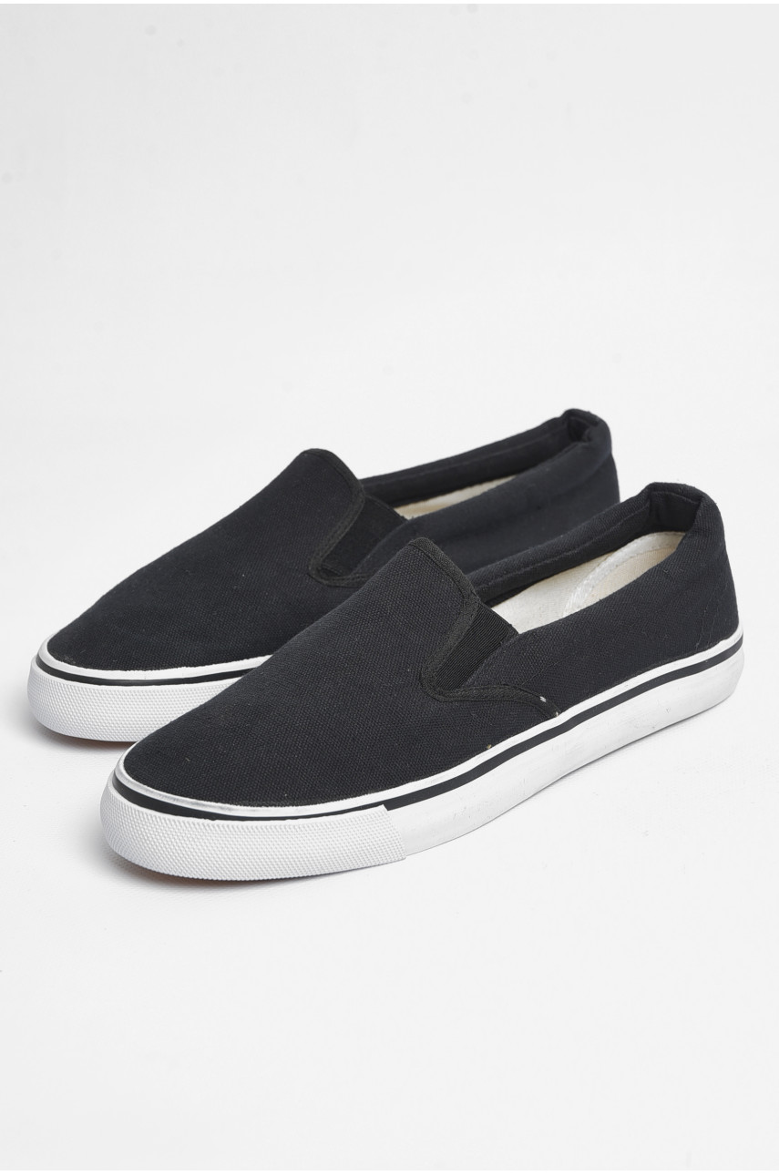 Сліпони чоловічі чорного кольору 094 180233 Сліпони чоловічі чорного кольору 094 180233