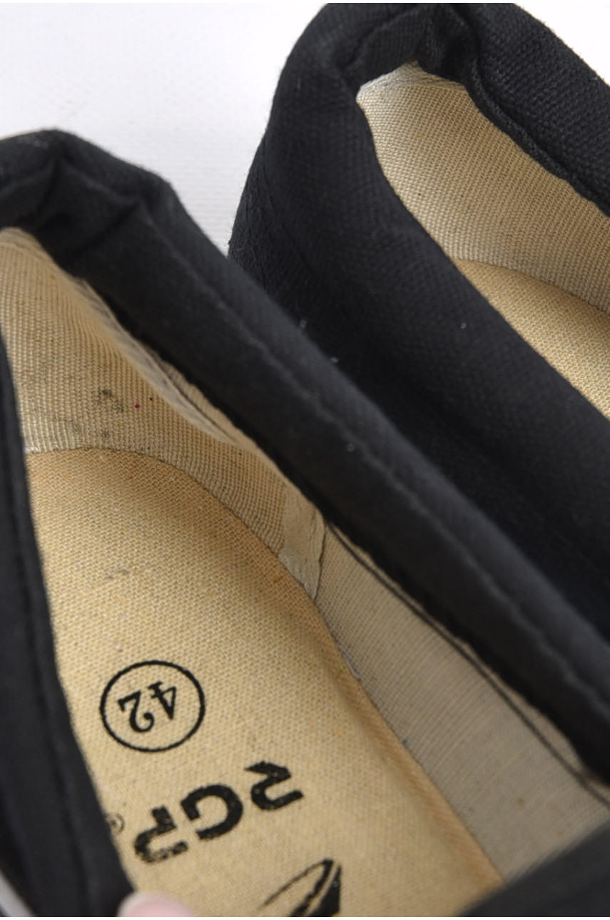 Сліпони чоловічі чорного кольору 094 180233 Сліпони чоловічі чорного кольору 094 180233