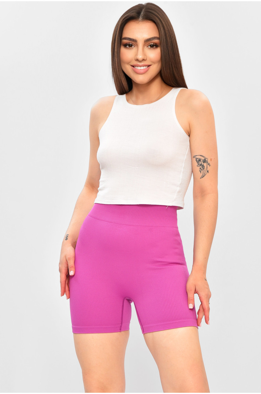 Велосипедки жіночі push-up бузкового кольору 050 180240 Велосипедки жіночі push-up бузкового кольору 050 180240