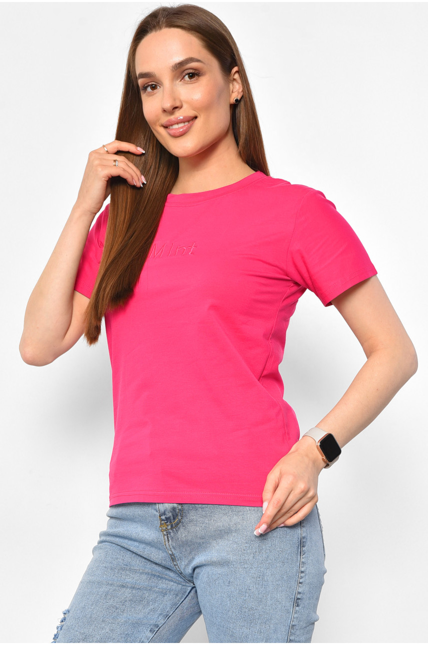 Футболка женская малинового цвета 21044 180288