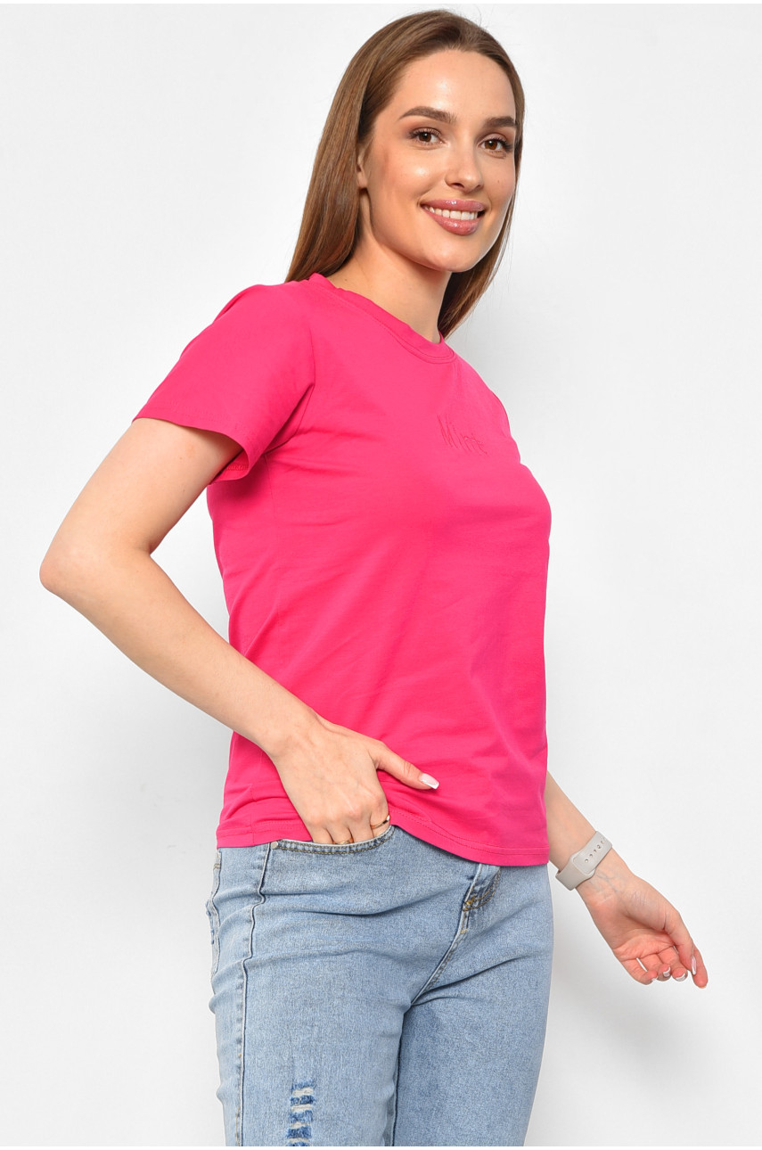 Футболка женская малинового цвета 21044 180288