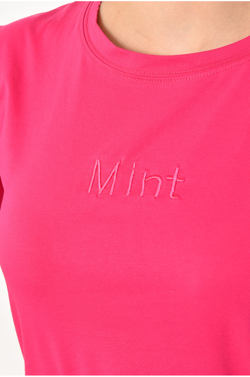 Футболка женская малинового цвета 21044 180288