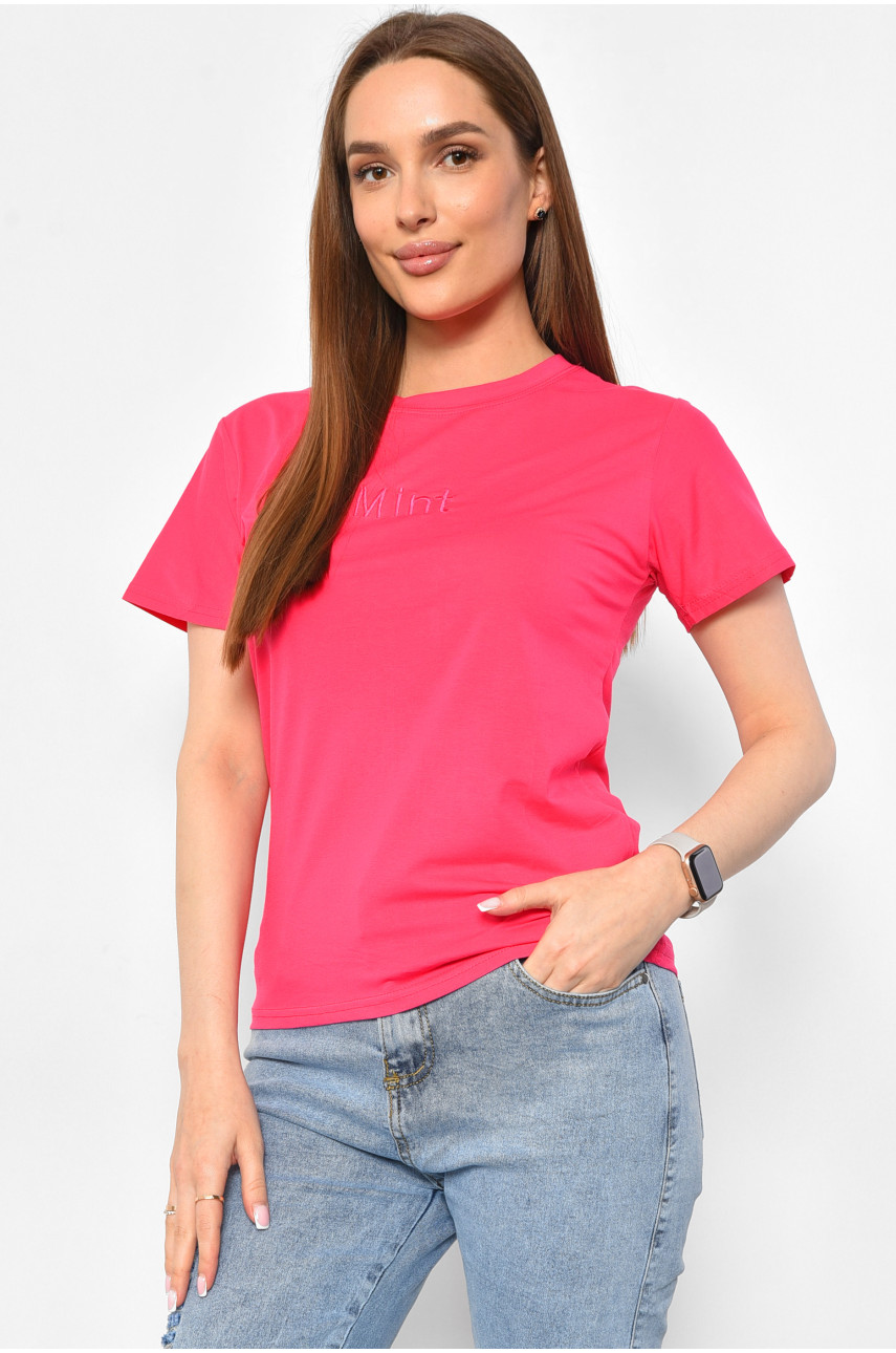 Футболка женская розового цвета 21044 180290 Футболка женская розового цвета 21044 180290