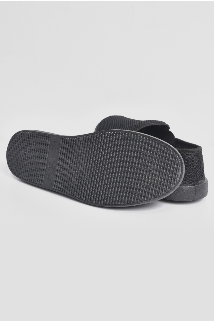 Мокасины мужские черного цвета 3100 180325 Мокасины мужские черного цвета 3100 180325