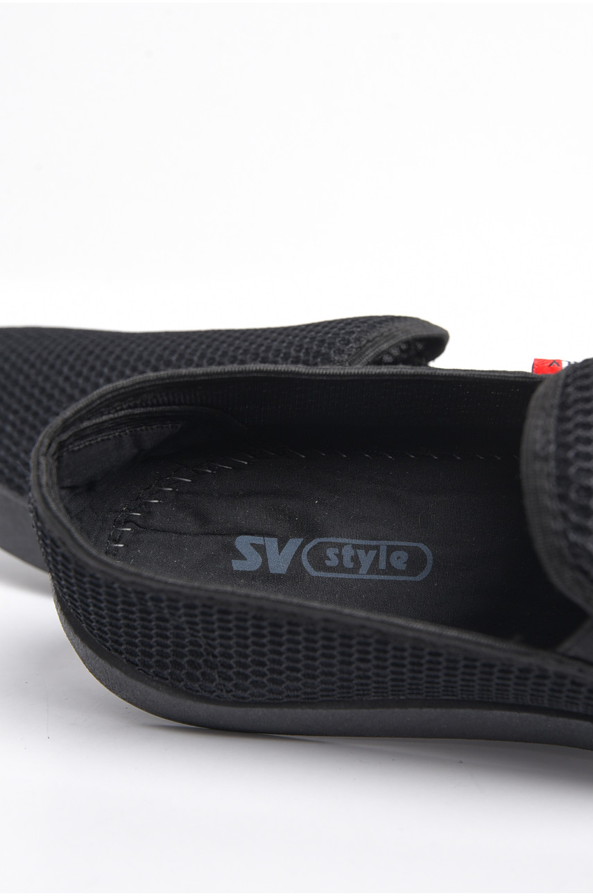 Мокасины мужские черного цвета 3100 180325 Мокасины мужские черного цвета 3100 180325