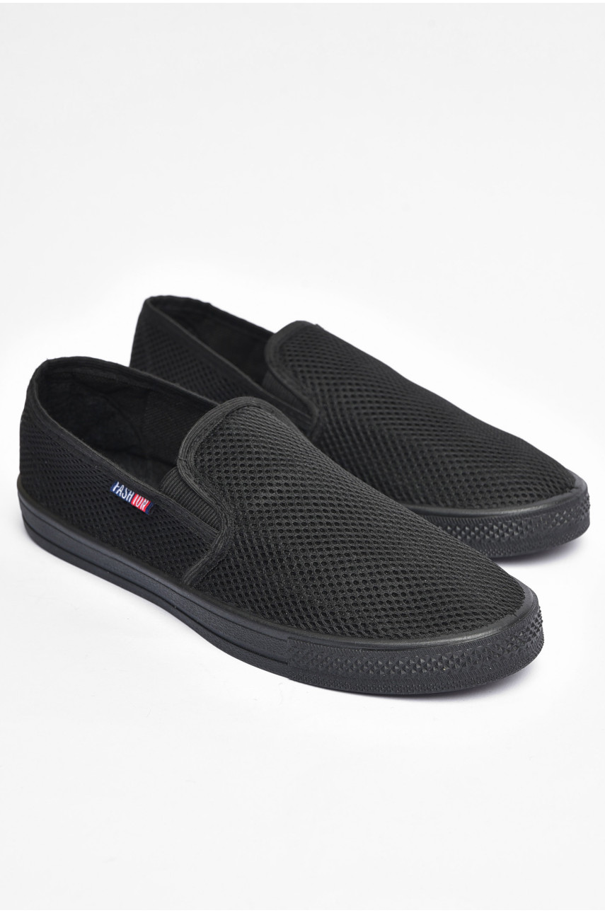 Сліпони чоловічі чорного кольору 180350