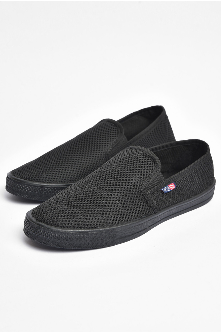 Сліпони чоловічі чорного кольору 180350