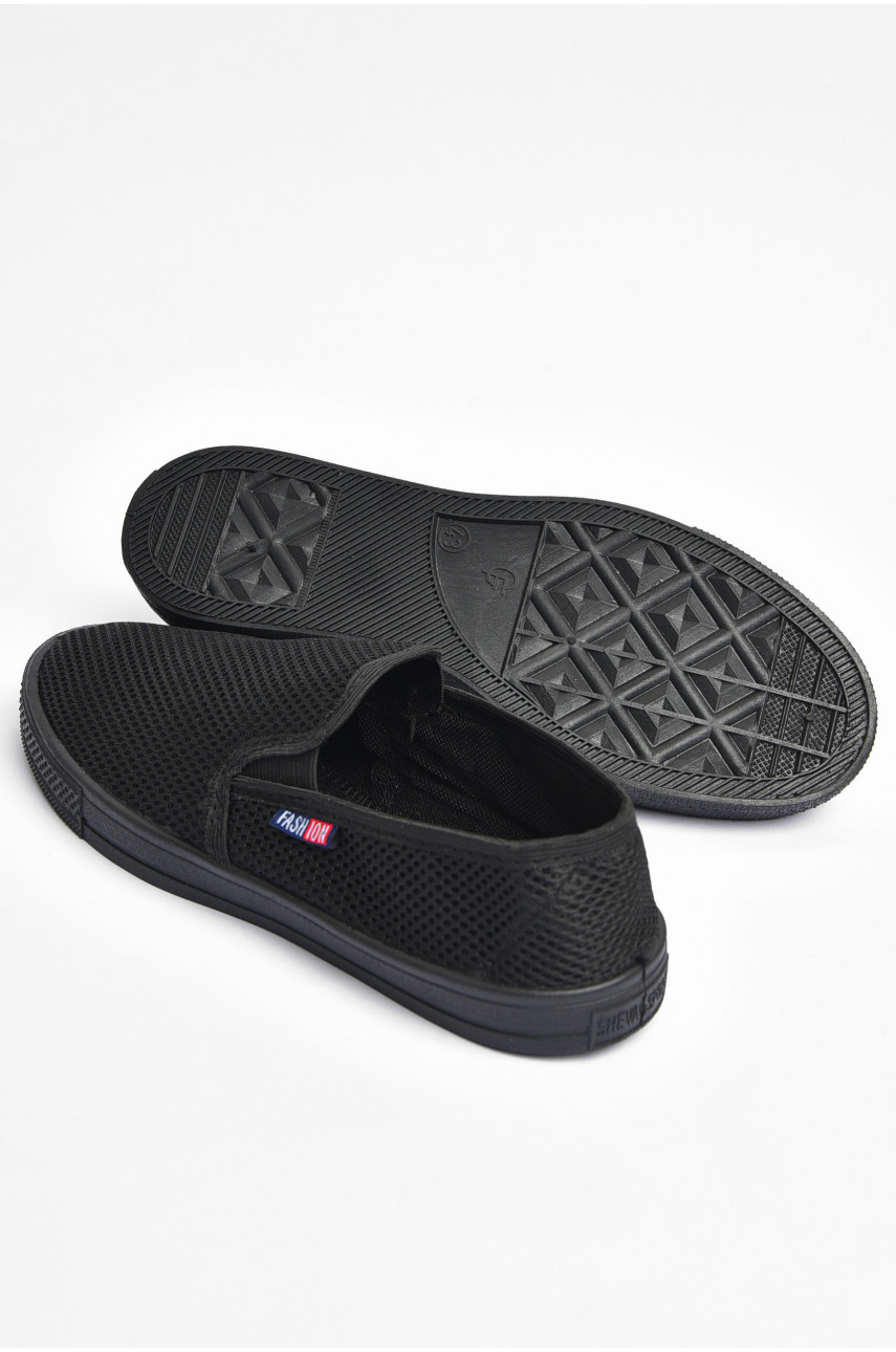 Сліпони чоловічі чорного кольору 180350