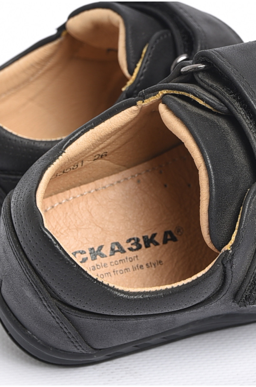 Туфли детские для мальчика черного цвета 33581 180377