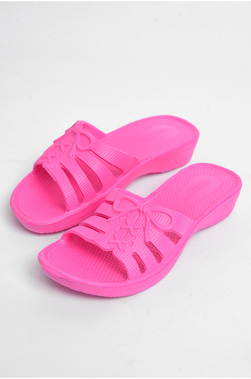 Шлепки детские для девочки пена розового цвета ППЖ-01 180413