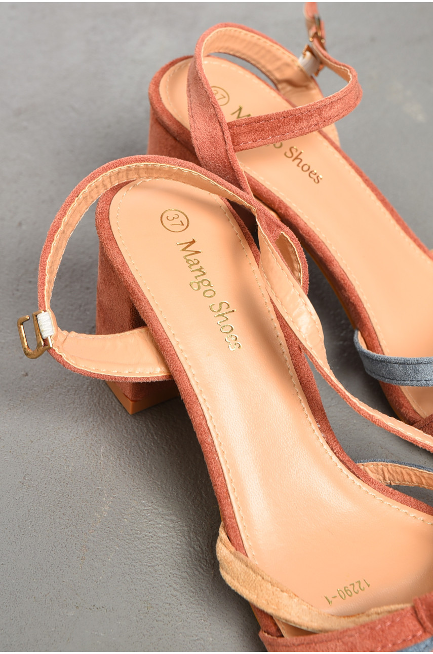 Босоножки женские темно-розового цвета 12290-1 180621 Босоножки женские темно-розового цвета 12290-1 180621