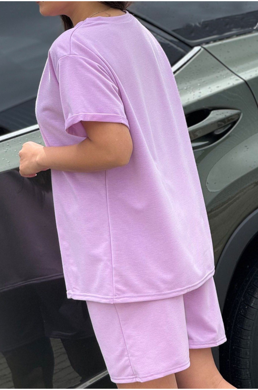 Костюм женский сиреневого цвета 6721 180793 Костюм женский сиреневого цвета 6721 180793