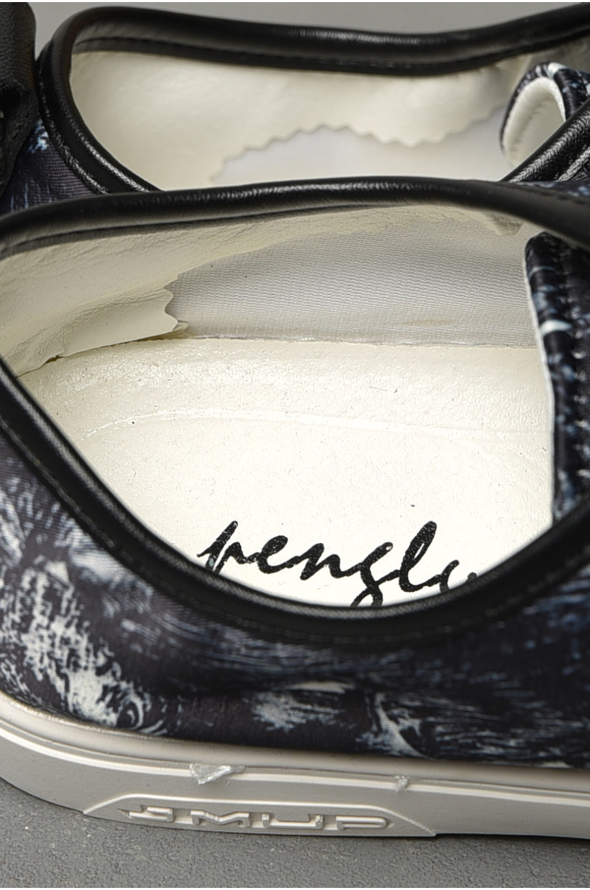 Кеди чоловічі темно-синього кольору на шнурівці а701 180803 Кеди чоловічі темно-синього кольору на шнурівці а701 180803