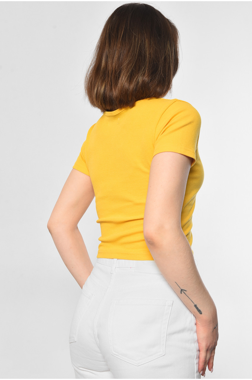 Футболка жіноча помаранчевого кольору 2232 180833