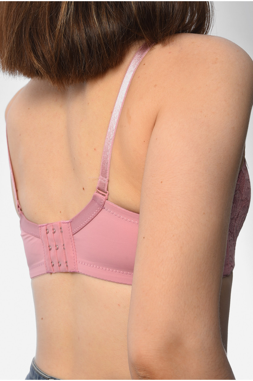 Бюстгальтер женский розового цвета чашка С 937 181038