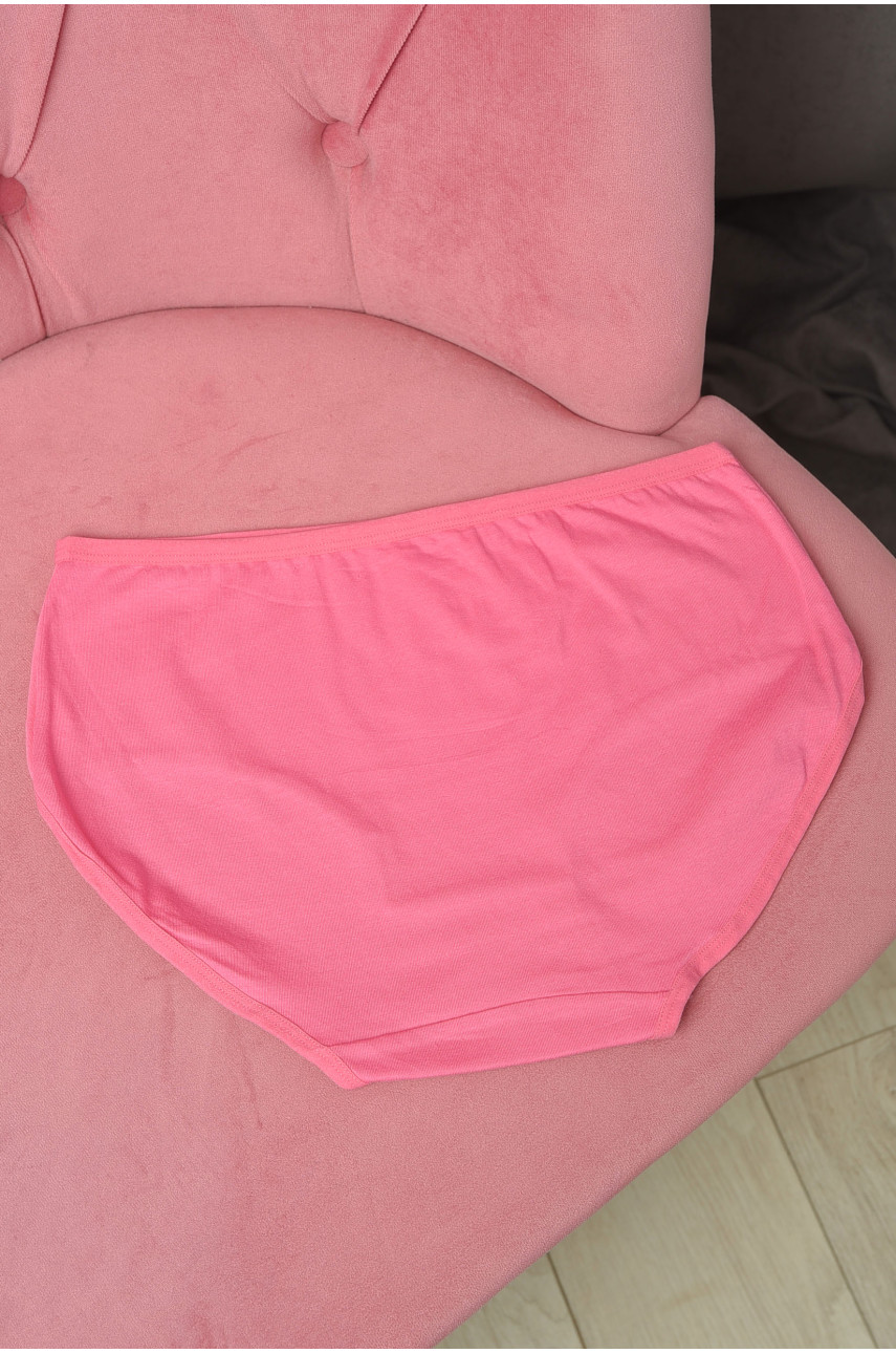 Труси жіночі напівбатальні темно-рожевого кольору 8941 181074