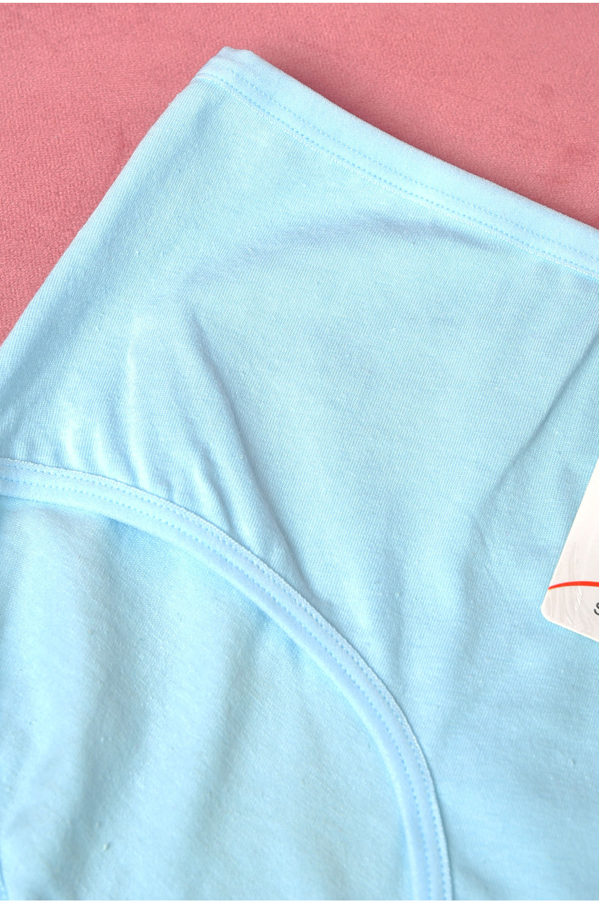 Труси жіночі напівбатальні блакитного кольору 8941 181075