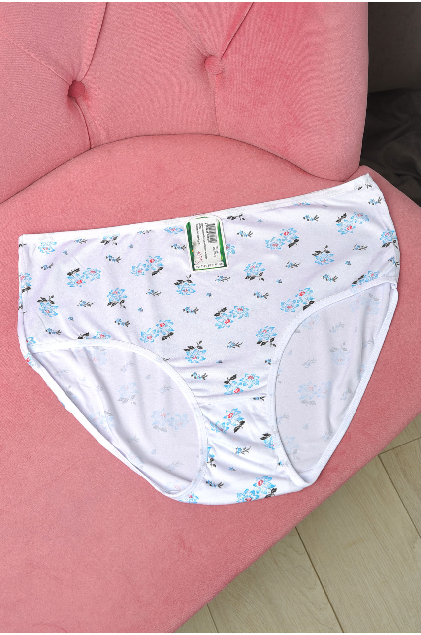 Труси жіночі батальні бiлого кольору 3171 181185 Труси жіночі батальні бiлого кольору 3171 181185