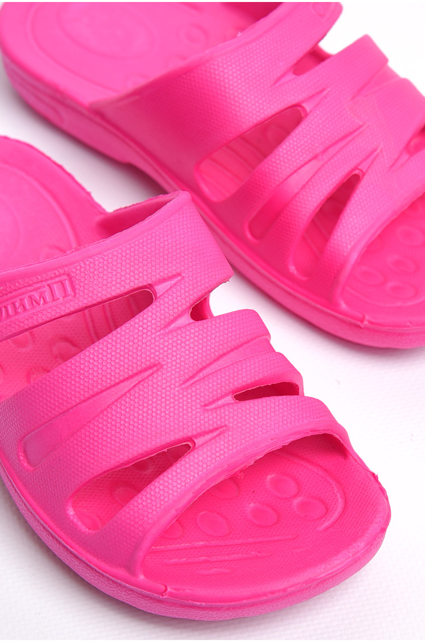 Шльопки дитячі для дівчинки піна рожевого кольору 501 181211 Шльопки дитячі для дівчинки піна рожевого кольору 501 181211
