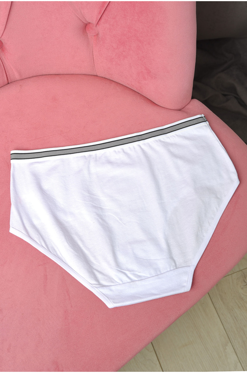 Труси жіночі напівбатальні бiлого кольору 7041 181261