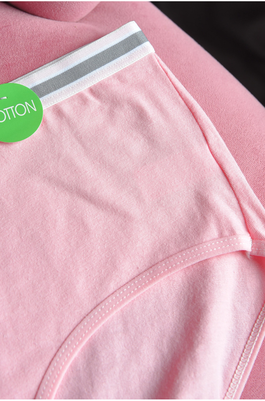 Труси жіночі напівбатальні рожевого кольору 7041 181264 Труси жіночі напівбатальні рожевого кольору 7041 181264