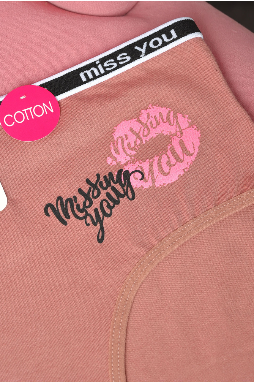 Труси жіночі напівбатальні кольору мокко 3778 181286 Труси жіночі напівбатальні кольору мокко 3778 181286