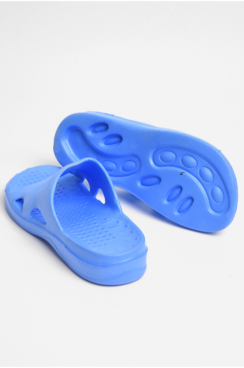 Шльопанці дитячі для дівчинки піна синього кольору 333-1 181295