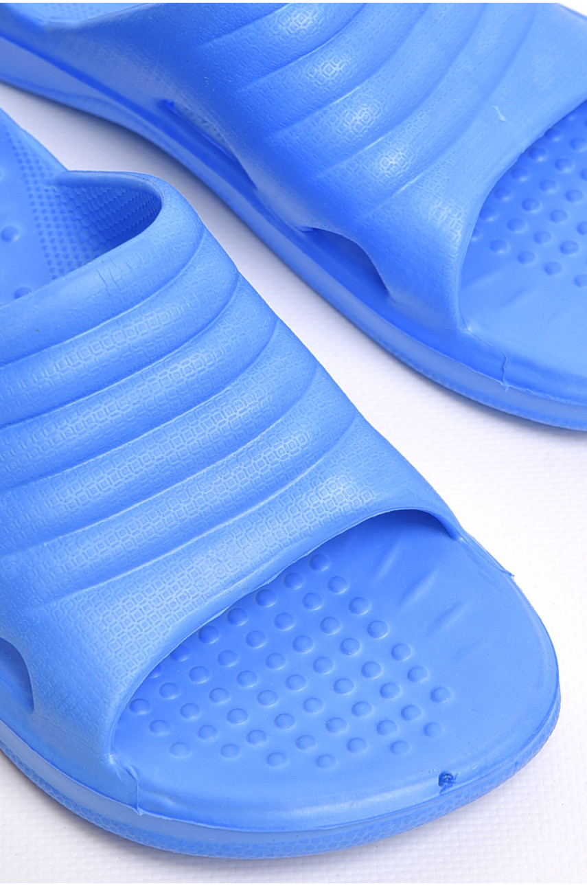 Шльопанці дитячі для дівчинки піна синього кольору 333-1 181295