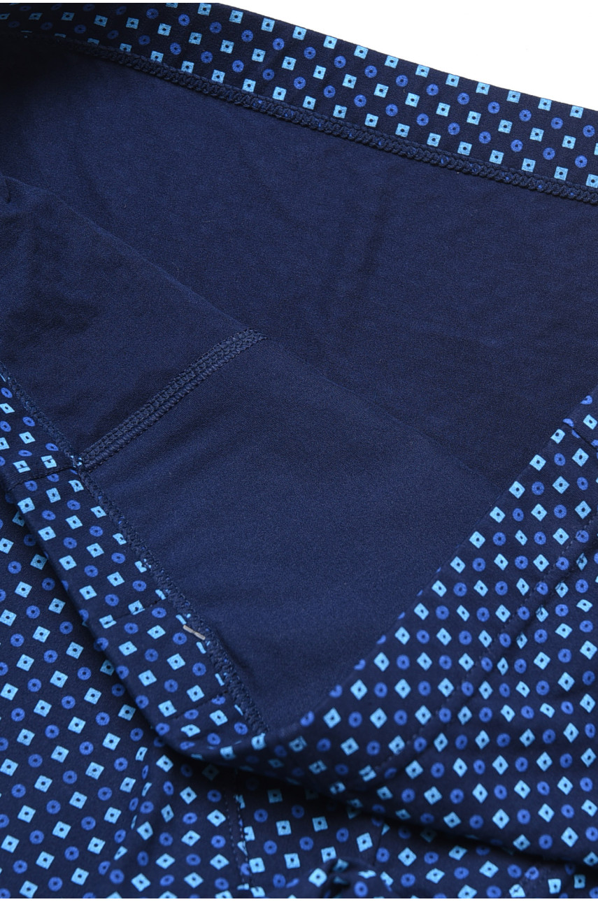 Боксери чоловічі напівбатальні темно-синього кольору 1906 181306 Боксери чоловічі напівбатальні темно-синього кольору 1906 181306